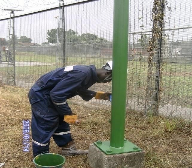 Sand Blasting and Painting